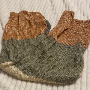 Three-Tone Knit scarf